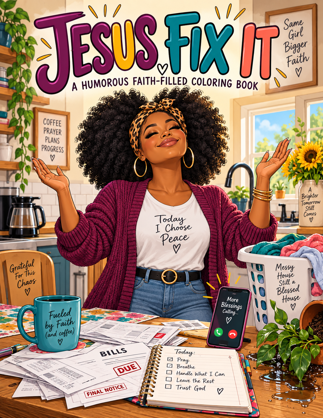 Jesus Fix It Coloring Book